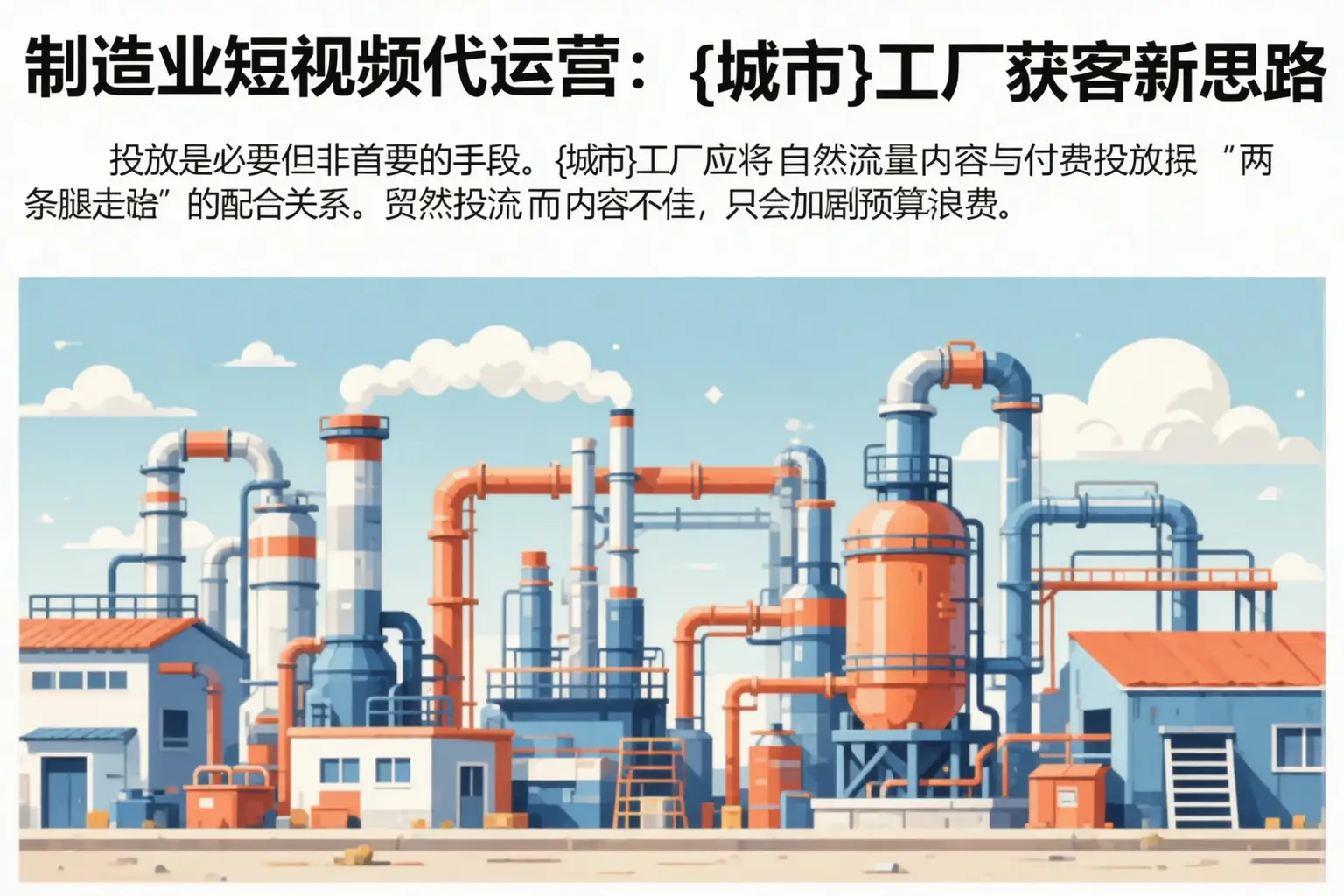 制造业短视频代运营:南沙工厂获客新思路